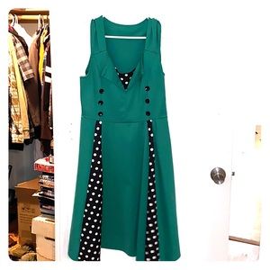 Vintage 40s style dress